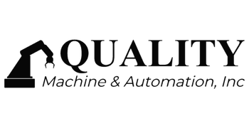 Quality Machine and Automation logo. This innovative team has seen huge improvements in engineering, procurement, and manufacturing since implementing this ERP/MRP with SOLIDWORKS