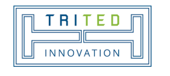 Trited Innovation logo. This team has experienced the benefits of using an ERP for procurement